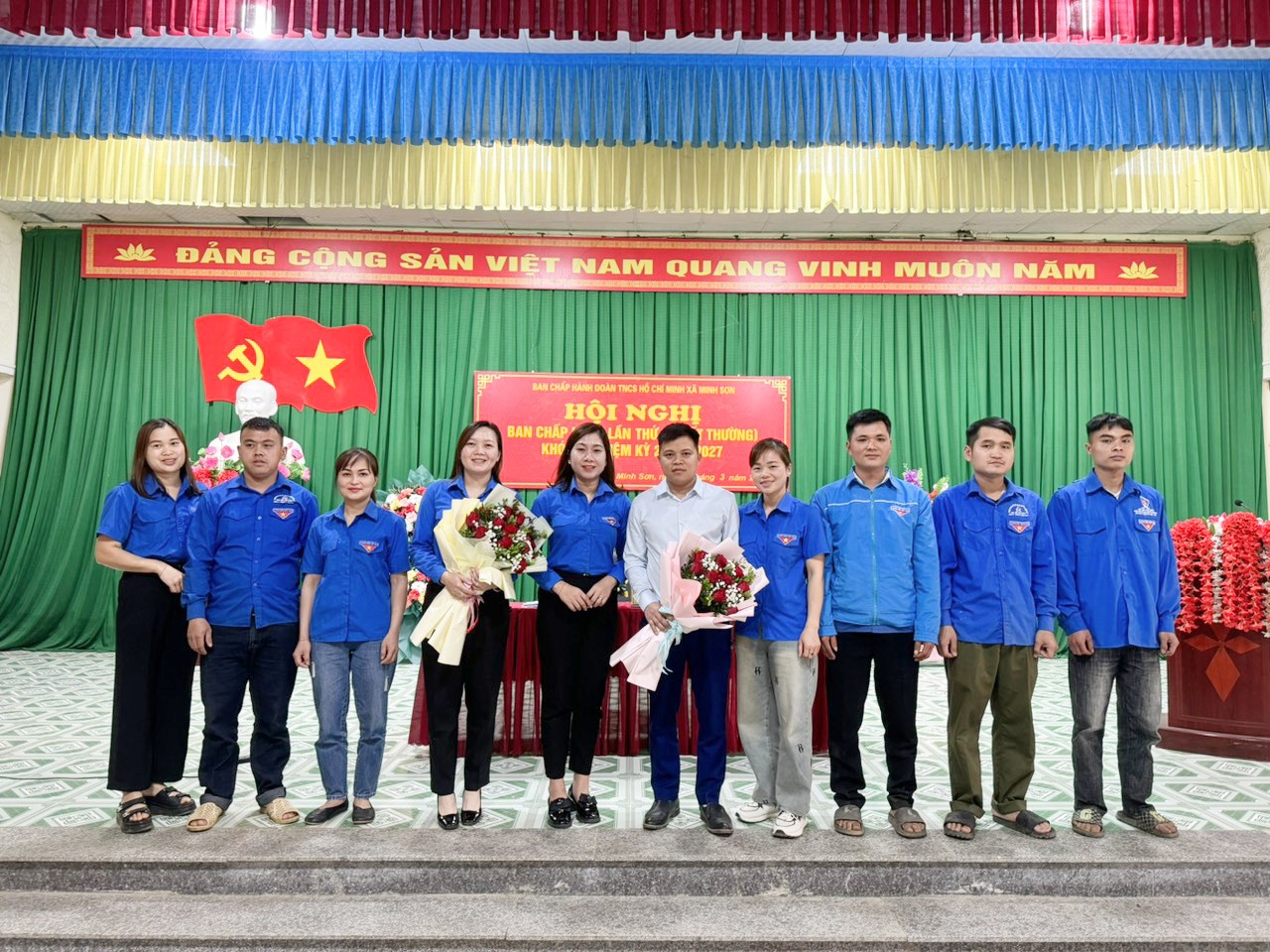 BCH Đoàn xã Minh Sơn tổ chức Hội nghị BCH lần thứ VI (Bất thường)
