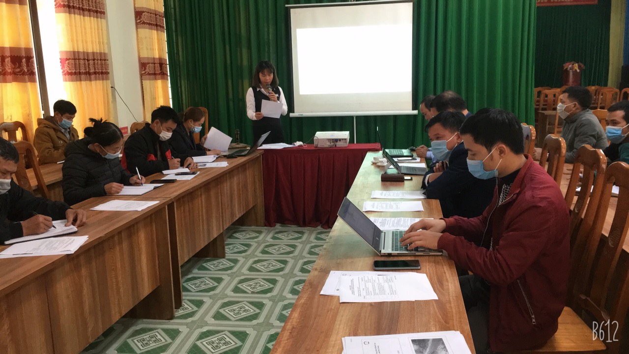 Xã Minh Sơn tổ chức Hội nghị đối thoại về kết quả giám sát công trình phúc lợi trên địa bàn xã