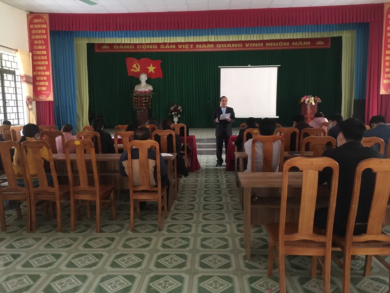 Xã Minh Sơn tổ chức Hội nghị tập huấn luật tiếp cận thông tin