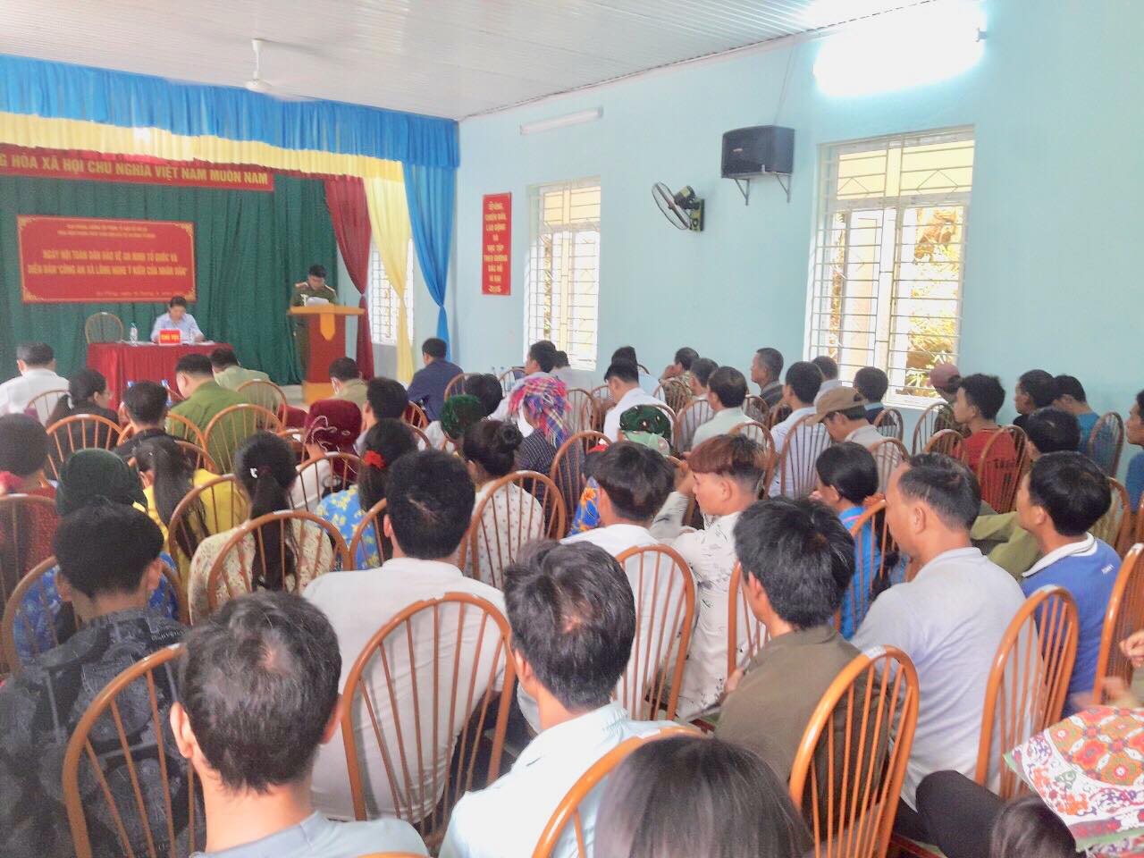 Xã Minh Sơn tổ chức thành công Ngày hội toàn dân bảo vệ an ninh tổ quốc và diễn đàn “Công an xã lắng nghe ý kiến của nhân dân”